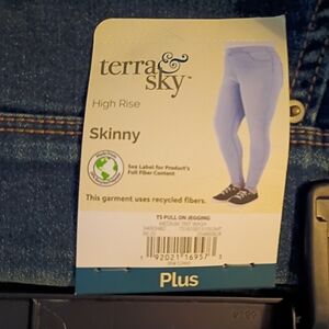 Terra & Sky Blue High Rise Jeans